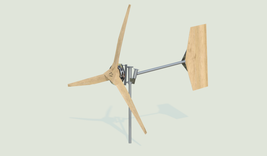 Windrad - CAD Modell