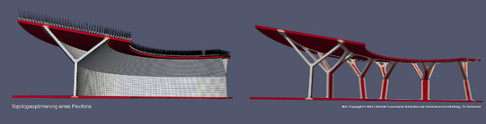 Topologieoptimierung eines Pavillons