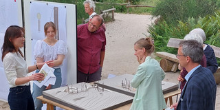 Präsentation des Steges für den Rombergpark